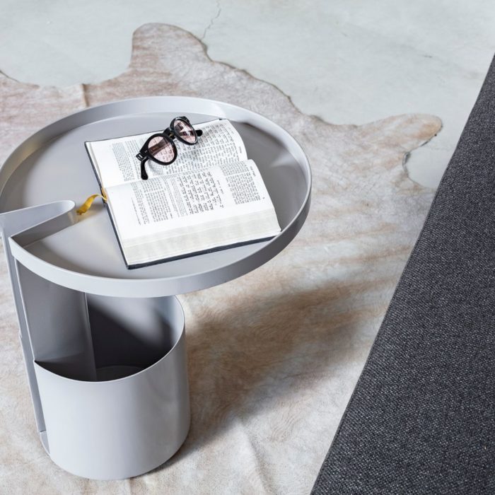 שולחן סלון מעוצב אפור