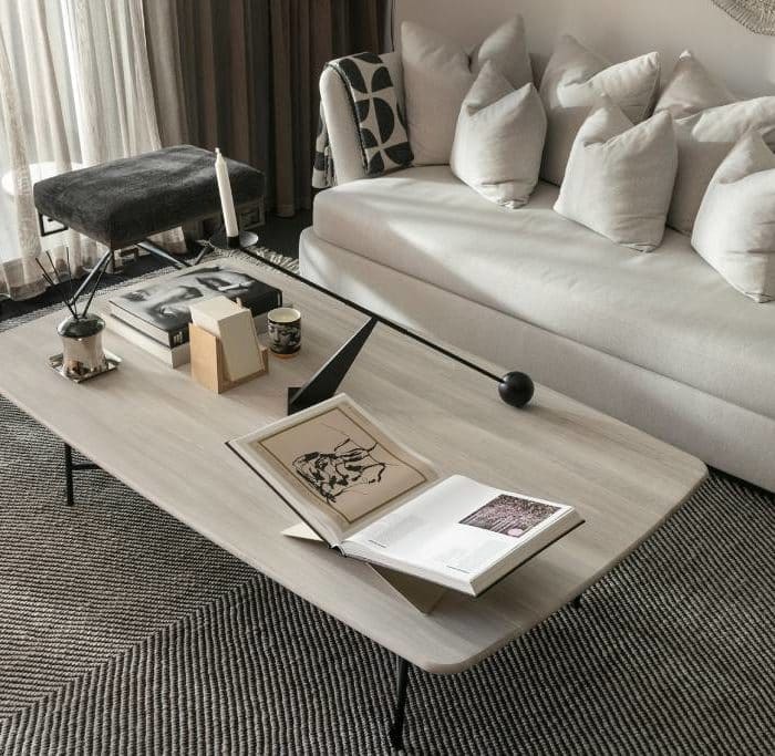 עיצוב סלון בוהו שיק